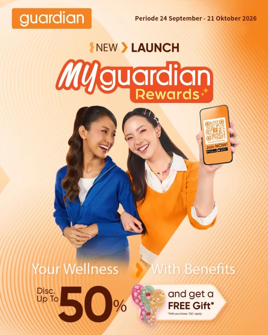 MyGuardian Rewards: Diskon hingga 50% + Free Gift