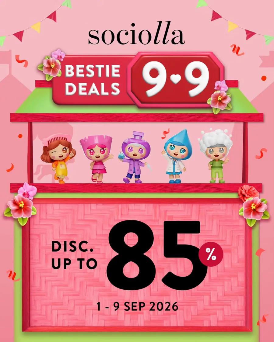 Bestie Deals 9.9: Disc Up to 85%