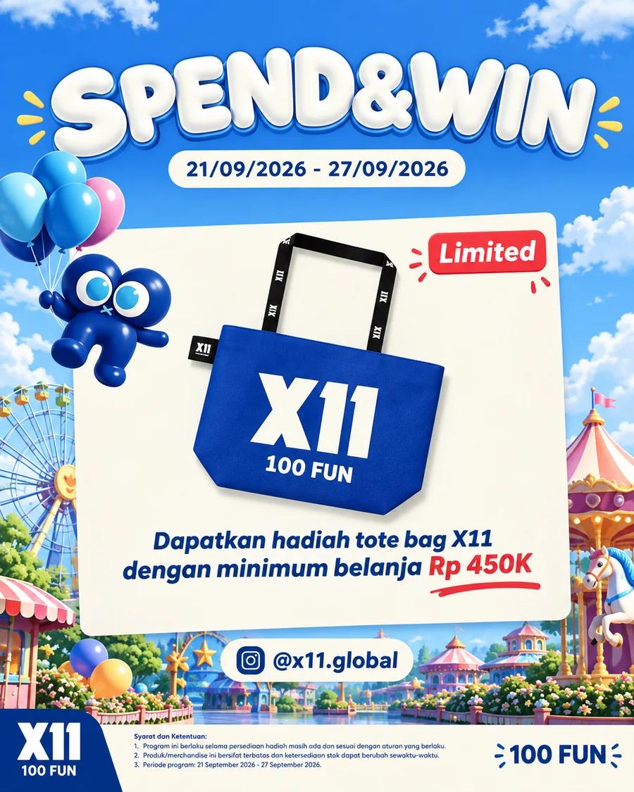 Spend & Win: Limited Tote Bag X11