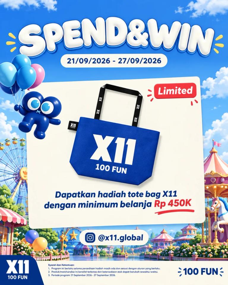 Spend & Win: Limited Tote Bag X11