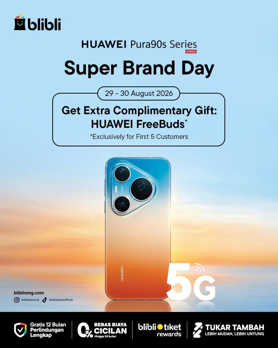 Pura90s Super Brand Day: Total Benefit hingga Rp21,5 Juta