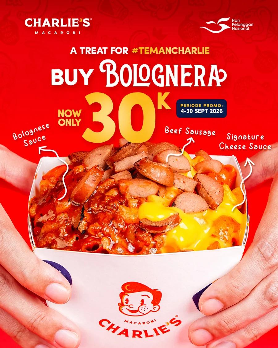Bolognera Now Only Rp30.000