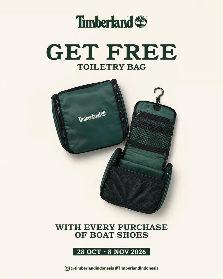Payday Just Got Better: Free Toiletry Bag with Boat Shoes