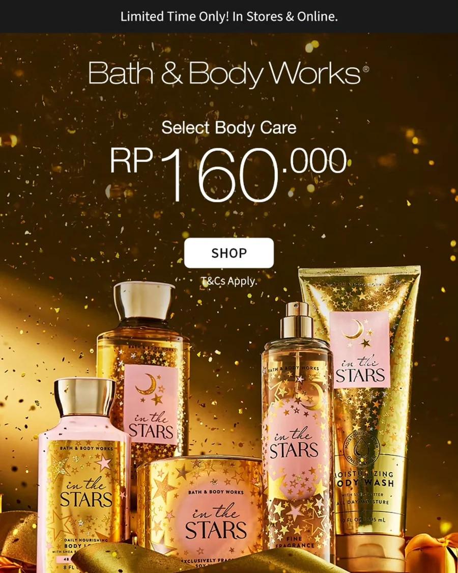 Select Body Care Rp160.000 & 3-Wick Candles Rp260.000