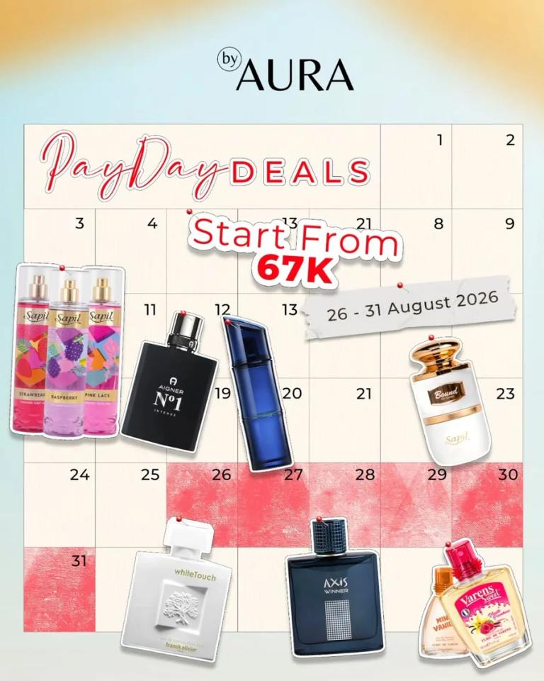 By Aura Payday Deals: Fragrances from Rp67.000