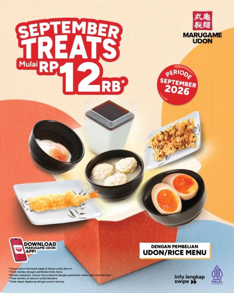 September Treats: Extra Order Mulai Rp12.000