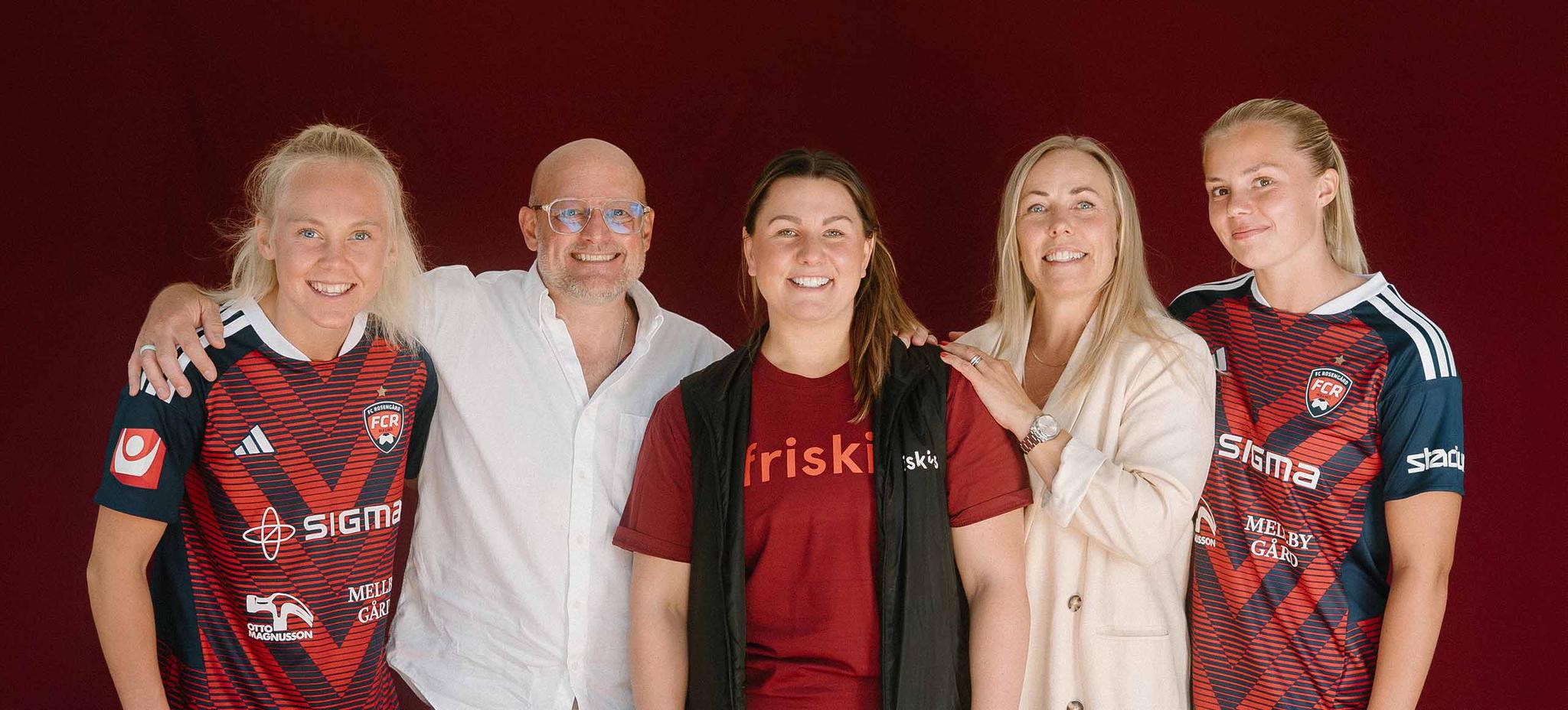 Friskis och FC Rosengård i partnerskap