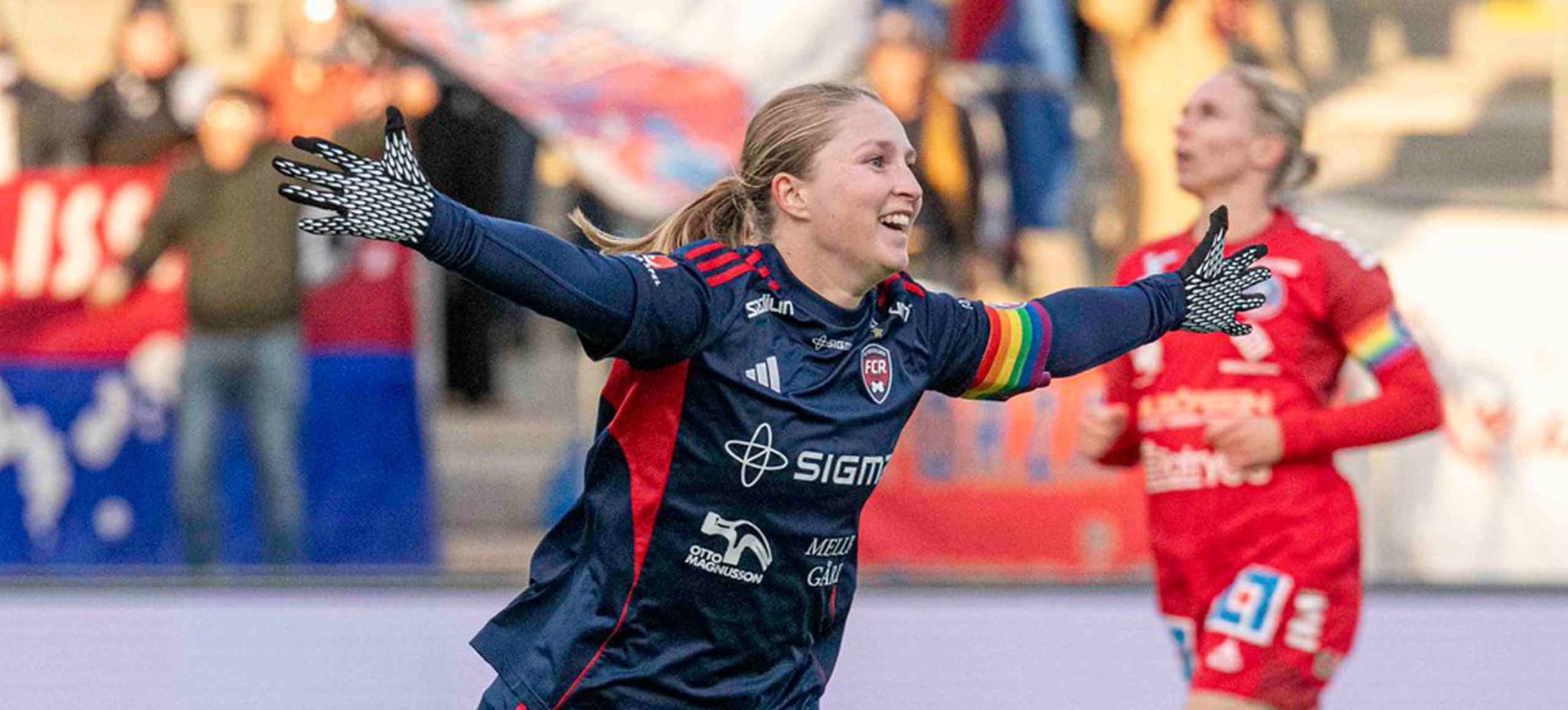 Hanna Andersson mot Linköpings FC