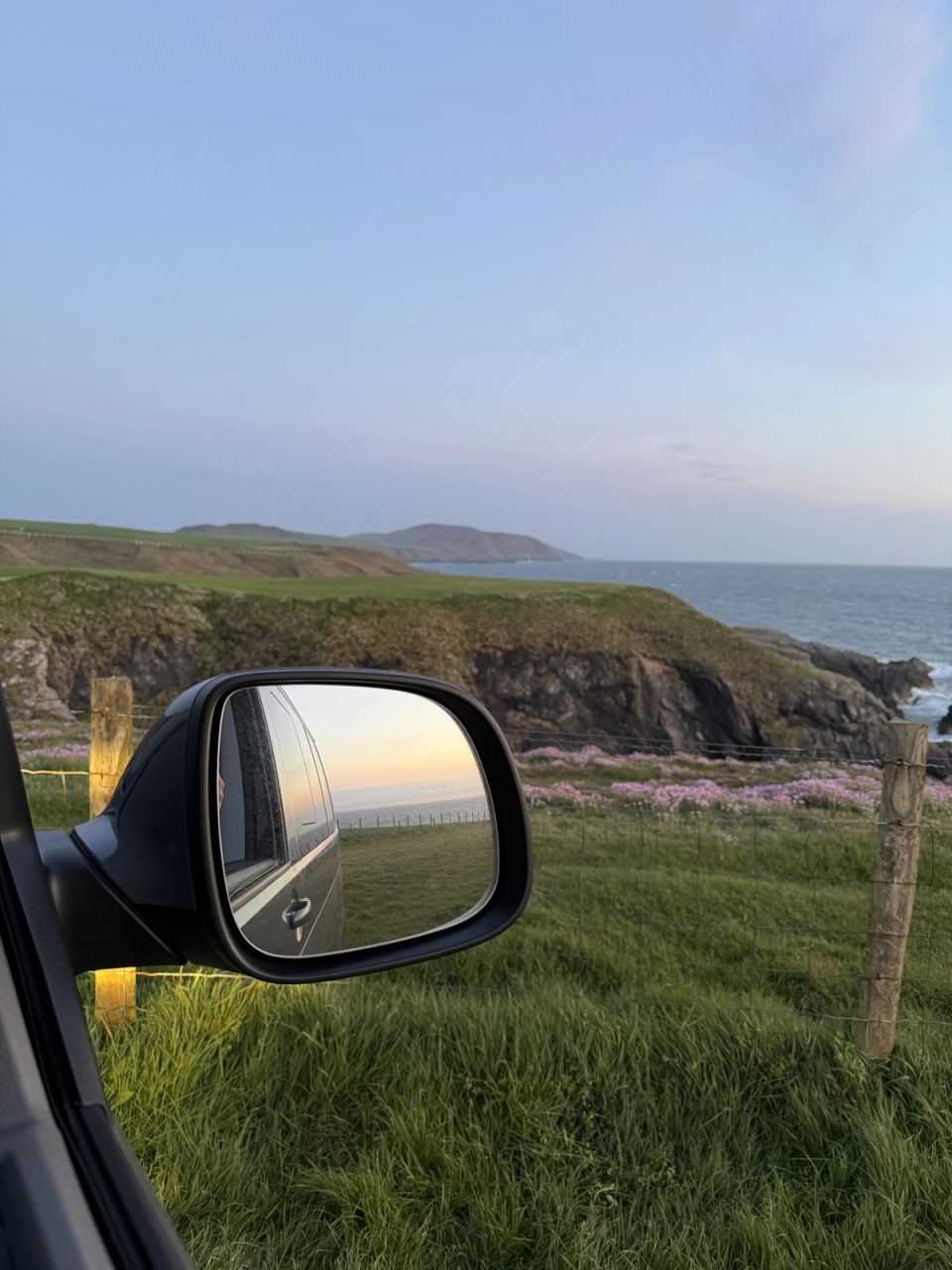 Fenyx parked up by the sea Llyn Peninsula