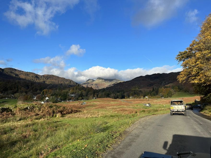 Great Langdale, one of the classic glacial valleys of the Lake District.