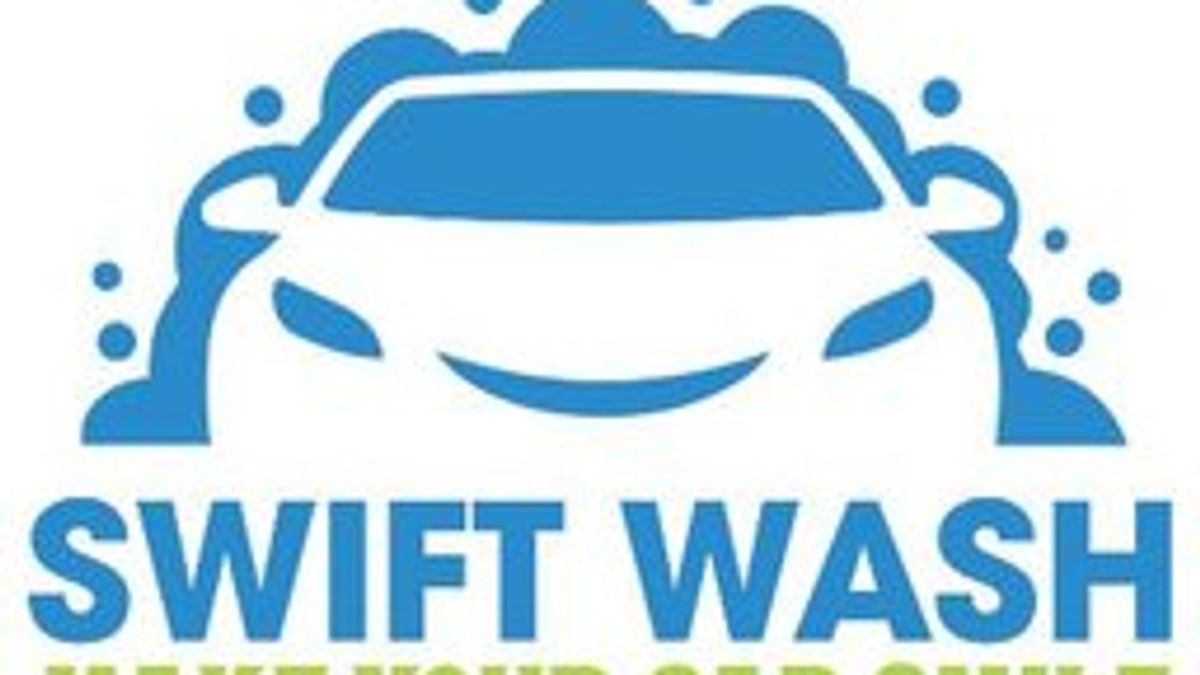 Swift wash logo