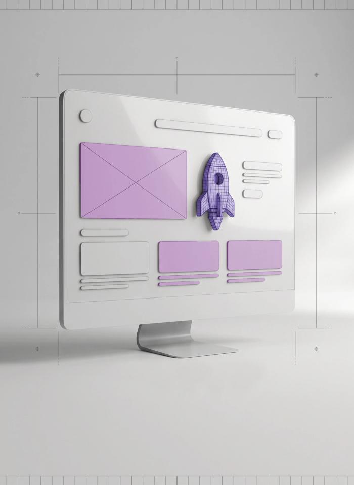 Abstraktes dimensionales Raster in Graustufen