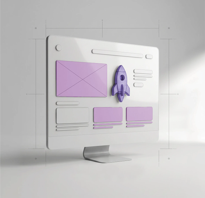 Abstraktes dimensionales Raster in Graustufen