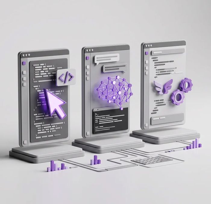 AI Code Editors for Web Development: Cursor, Claude Code and Copilot Compared