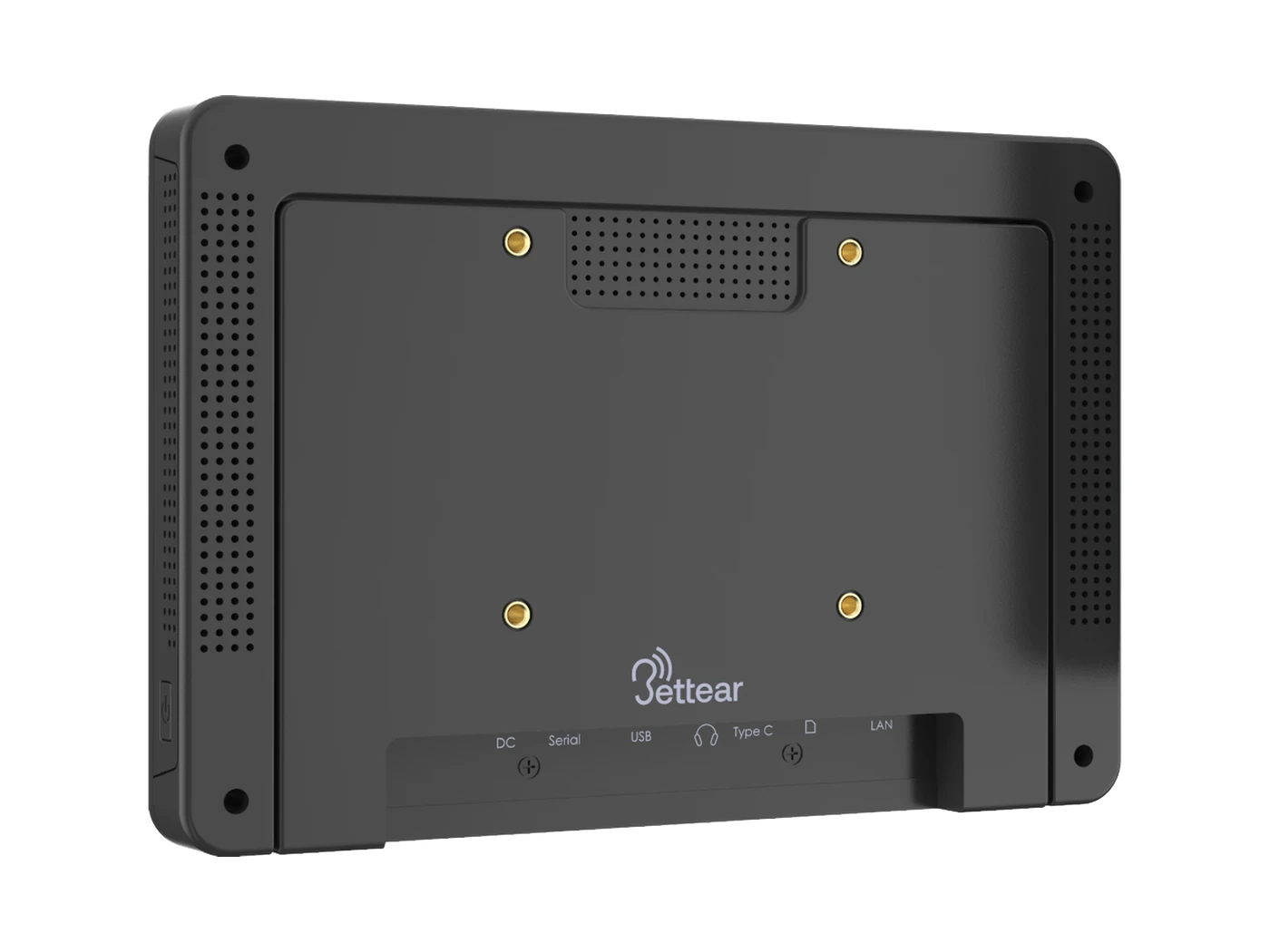 B-PASS rear panel with labelled interfaces