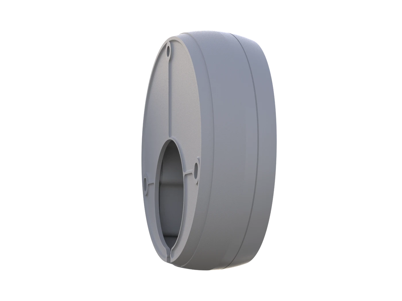 POD wall unit, rear mounting view