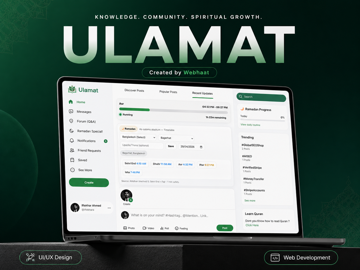 Social Media Website