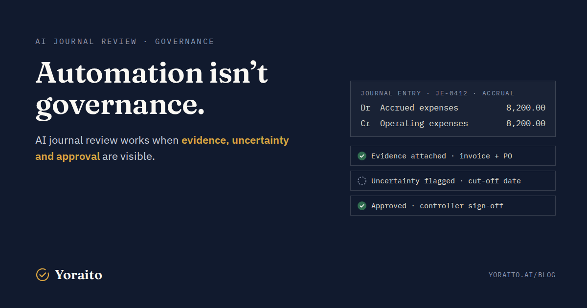 AI Journal Review Needs Governance, Not Just Automation