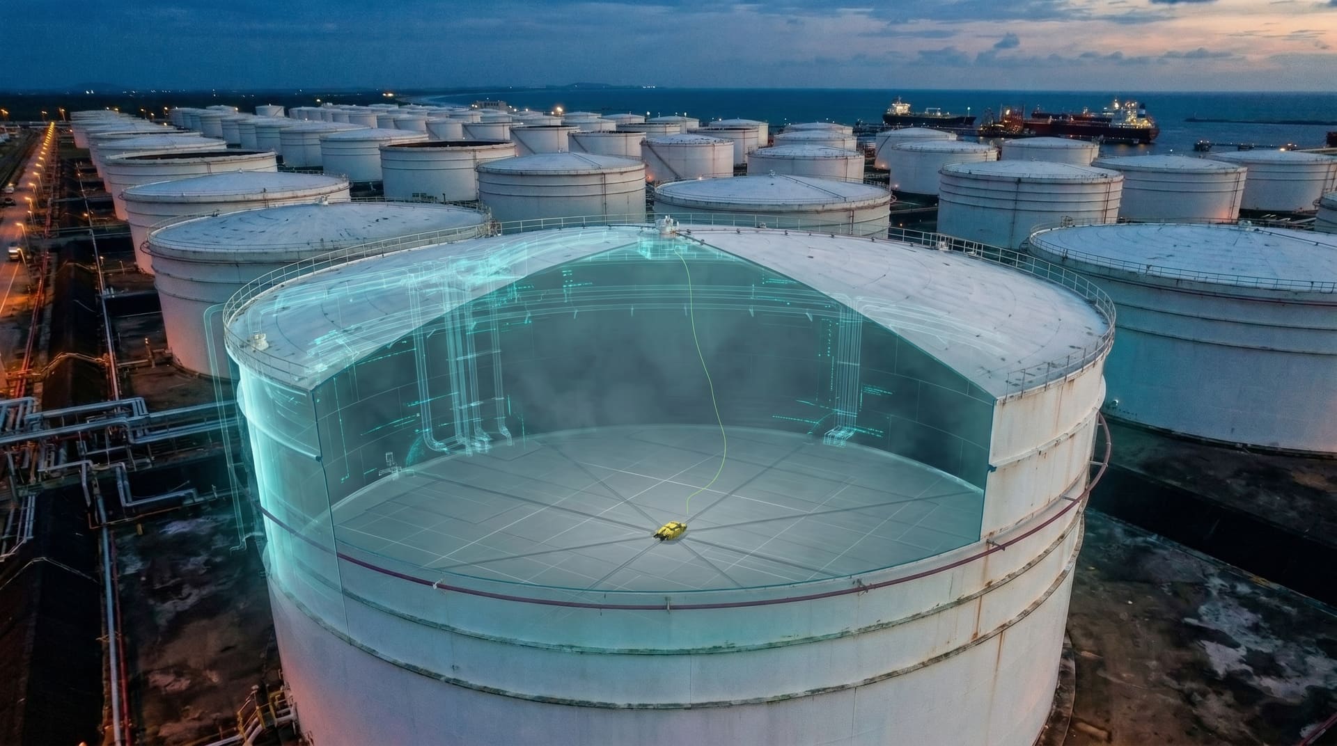 Robotic pre-screening cut a refinery turnaround inspection scope by half