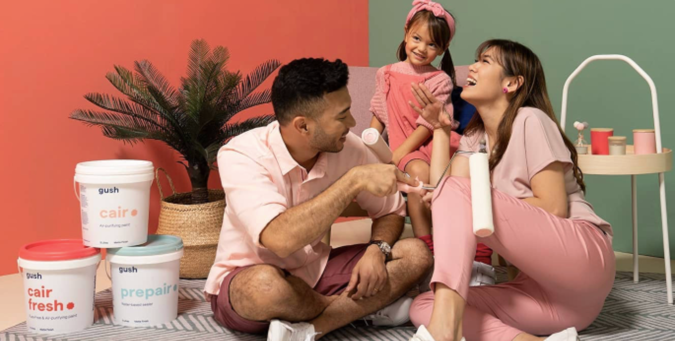 gush raises US$3.4M led by TNB Aura to develop air-purifying interior paint banner images
