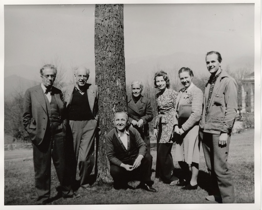 Faculty portrait, Blue Ridge campus, Black Mountain College