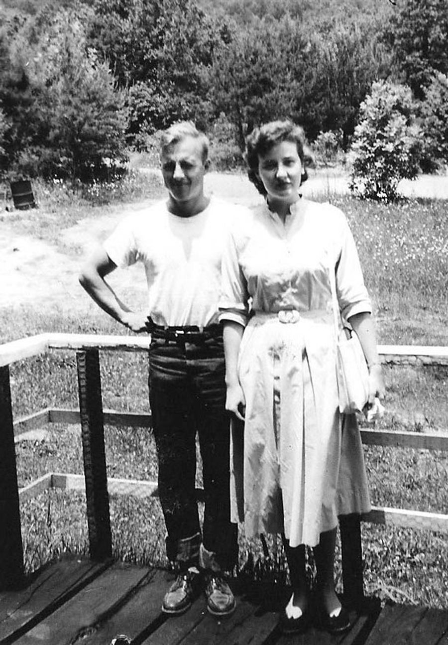 William “Bill” Treichler and Martha Rittenhouse, June 1949.