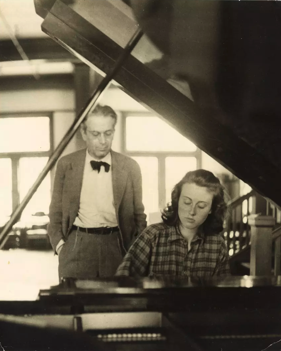 Heinrich Jalowetz and Maude Dabbs