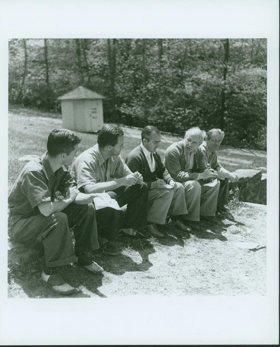 Group Portrait 1944 Summer Art Institute, Lake Eden