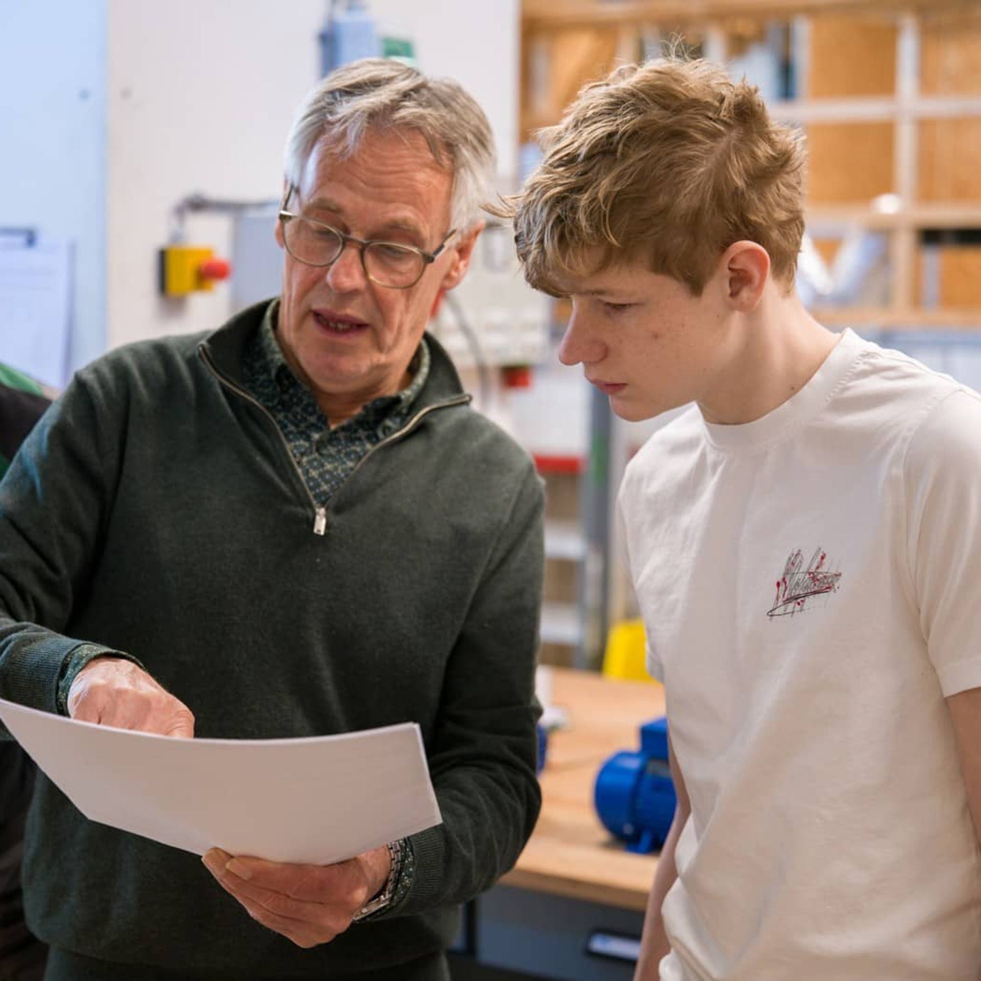 Naar school op het eigen bedrijf