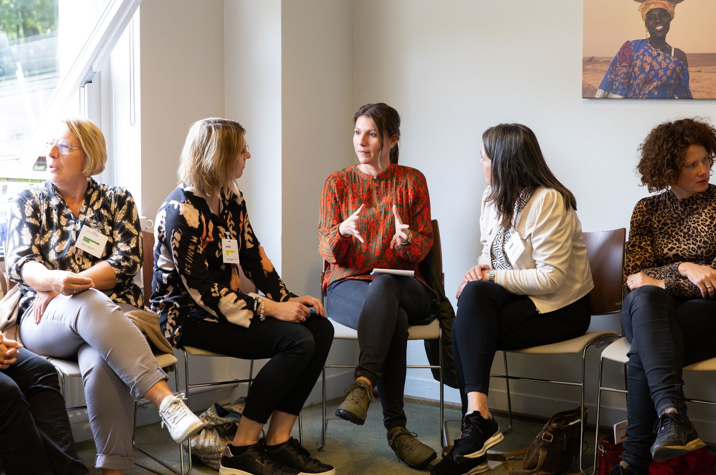 Bijeenkomst Female Impact 2024 - Groep vrouwen tijdens workshops