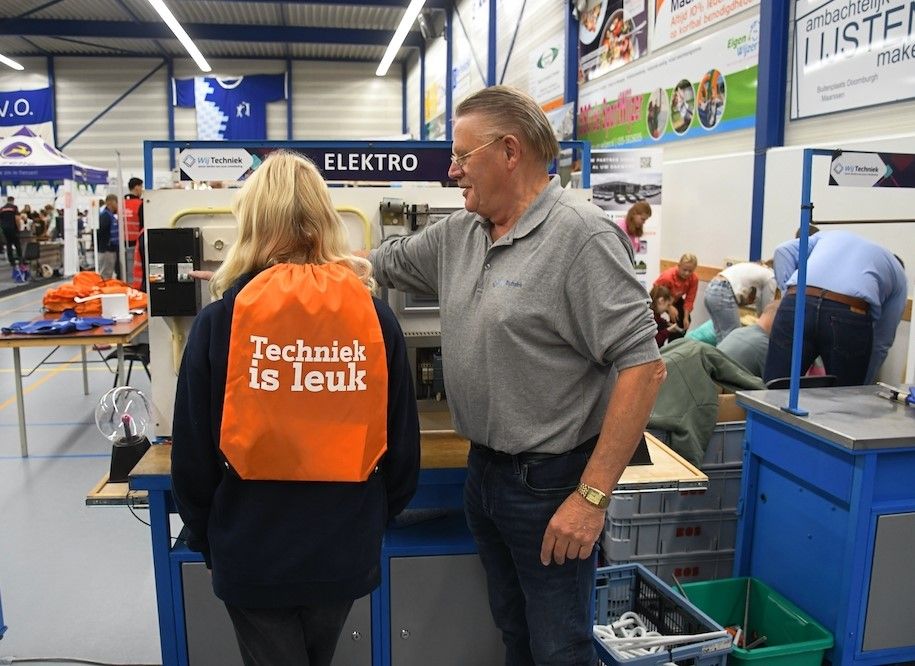 Techniekstand voor scholen