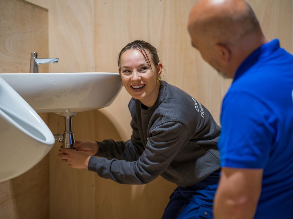 Stappen maken in een levensechte leeromgeving