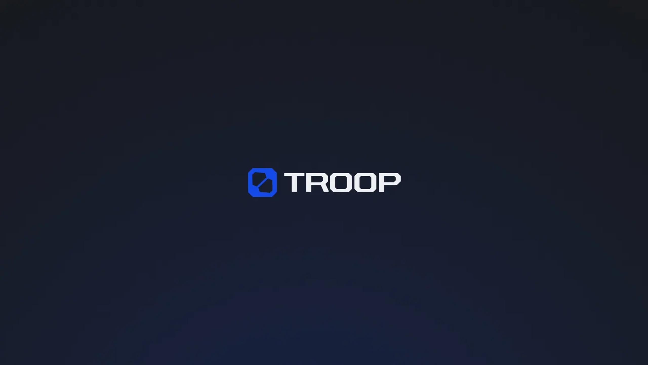 Identidade visual TROOP: peça 1 de 15