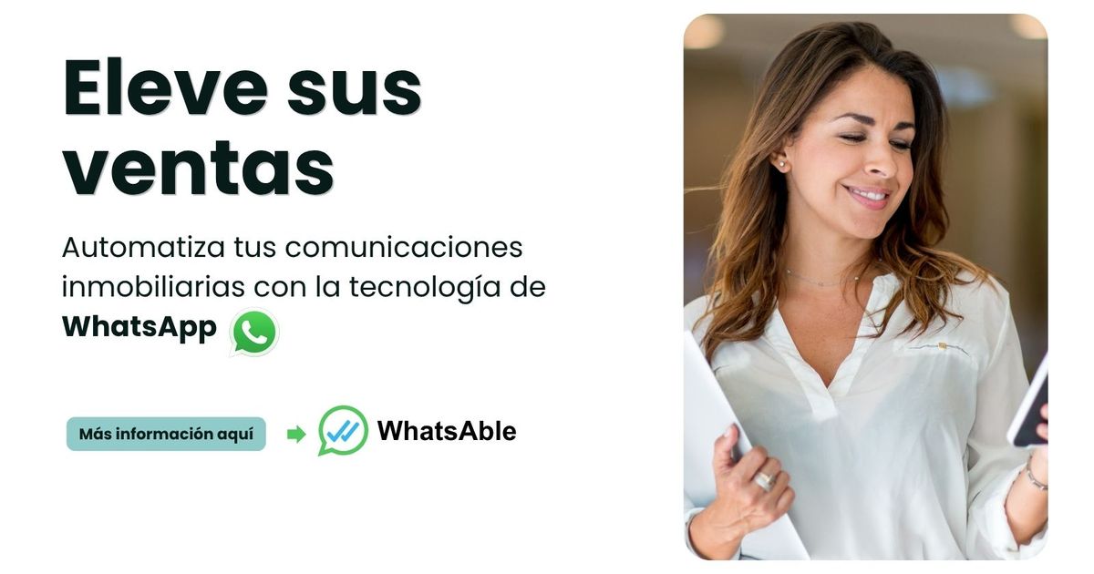 Automatización de WhatsApp para bienes raíces