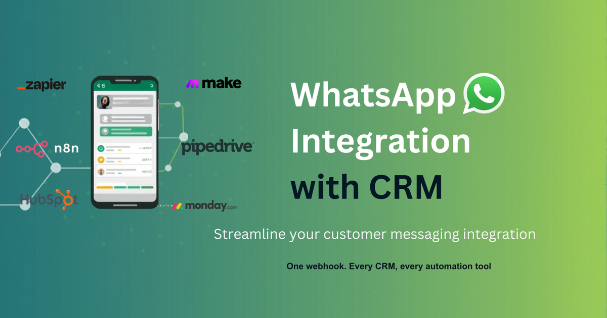 How to Connect WhatsApp to Your CRM