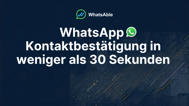 Pipedrive + WhatsApp: So verbinden Sie beides in wenigen Minuten