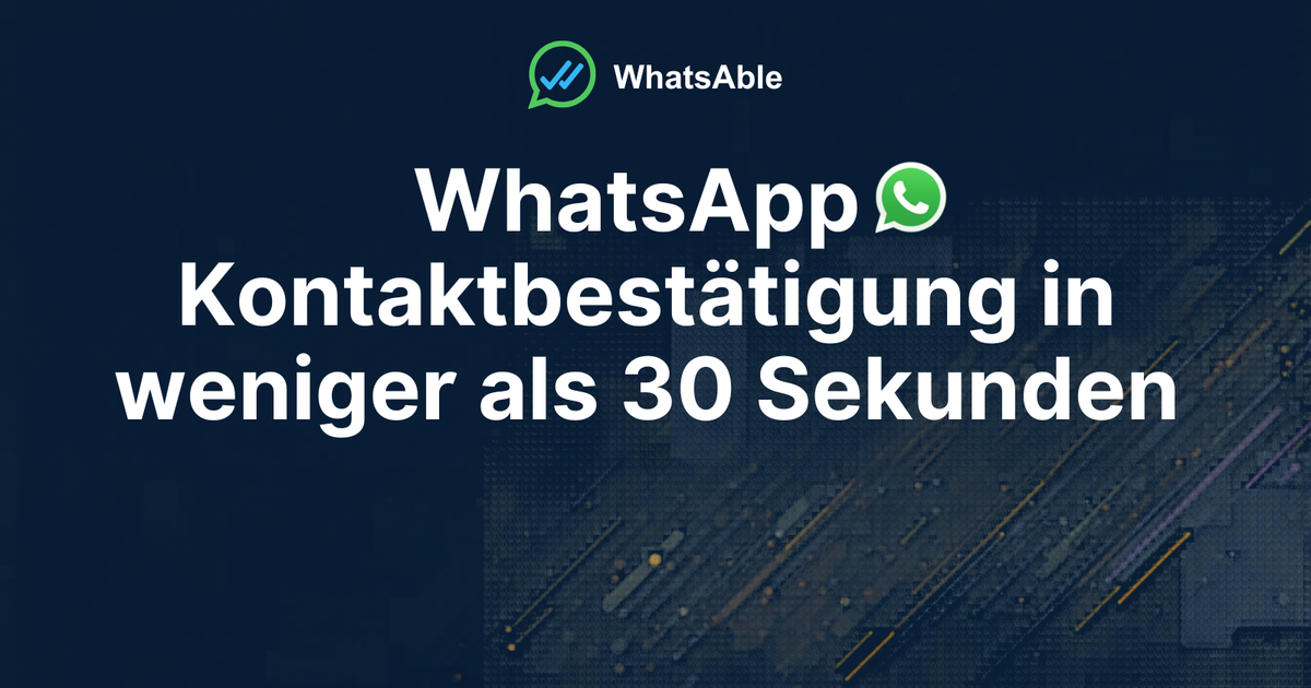 Pipedrive + WhatsApp: So verbinden Sie beides in wenigen Minuten