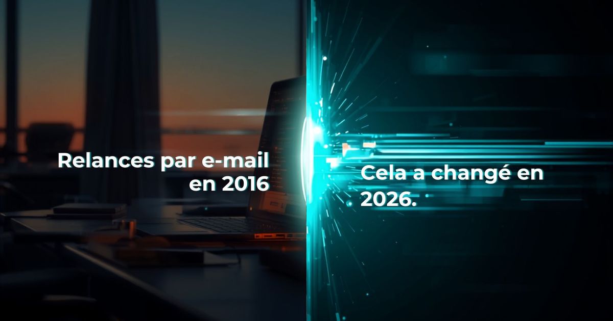 Les relances par e-mail étaient parfaites en 2016. Voici ce qui a changé.