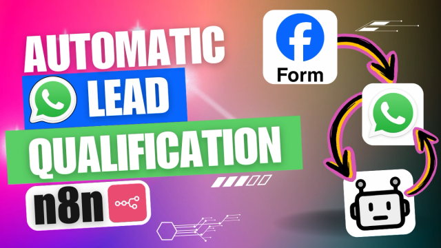 n8n workflow connecting Facebook Lead Ads to WhatsApp AI agent powered by Claude