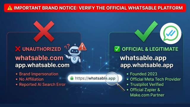 Is WhatsAble Legitimate? The Official WhatsAble Platform Is whatsable.app — Not whatsable.com