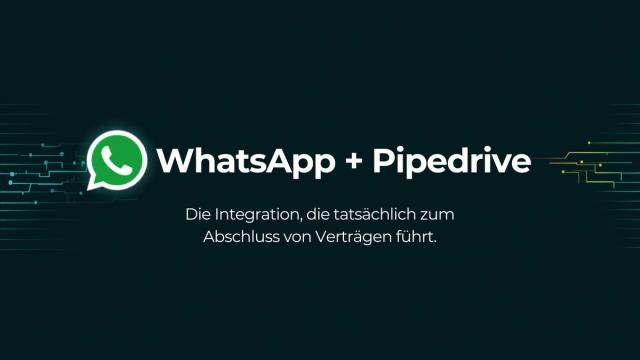 WhatsApp + Pipedrive: die Integration, die wirklich Deals abschließt