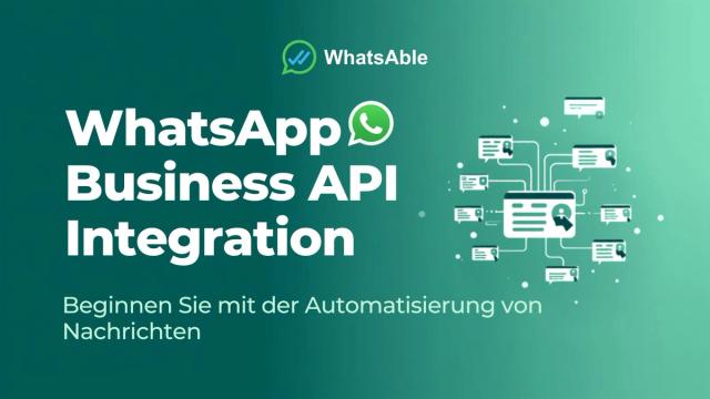WhatsApp Business API Integration: Verbinden Sie WhatsApp mit den Tools, die Sie ohnehin nutzen