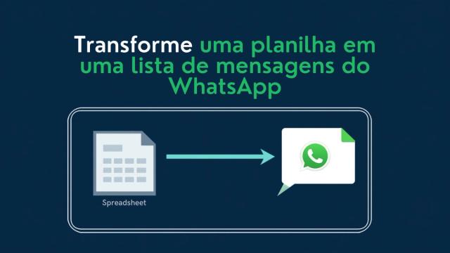 Como Enviar Mensagens de WhatsApp a Partir de uma Planilha (Do Jeito Seguro)