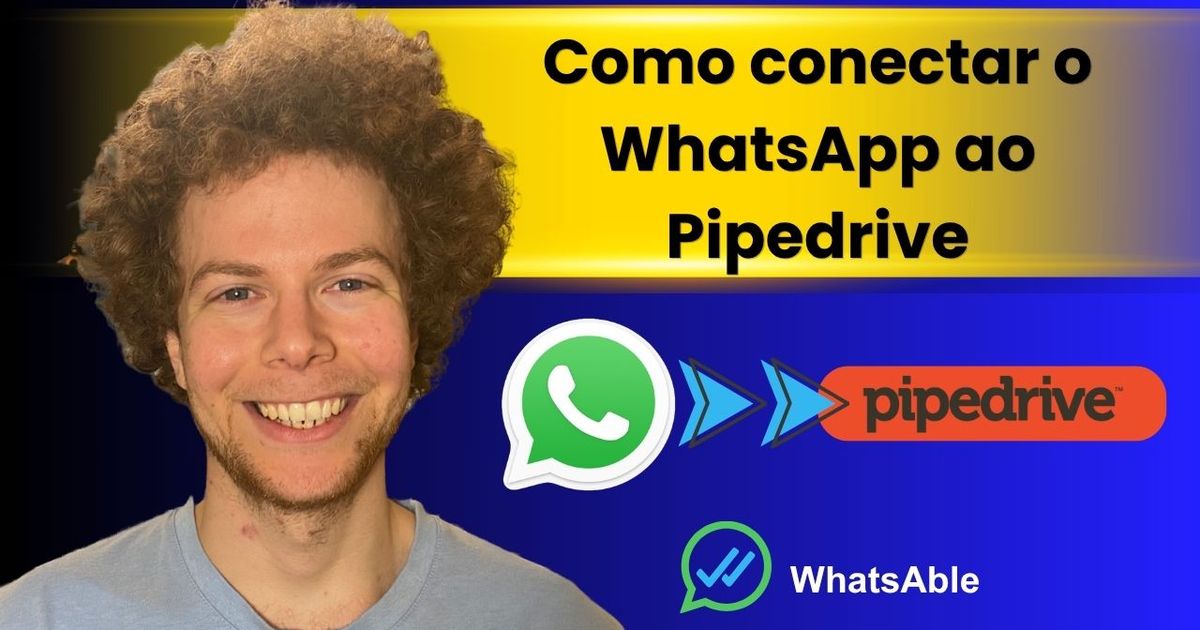 Conecte o WhatsApp ao Pipedrive em 10 minutos, sem precisar de programadores.