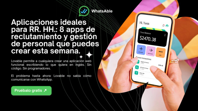 Aplicaciones ideales para RR. HH.: 8 apps de reclutamiento y gestión de personal que puedes crear esta semana.