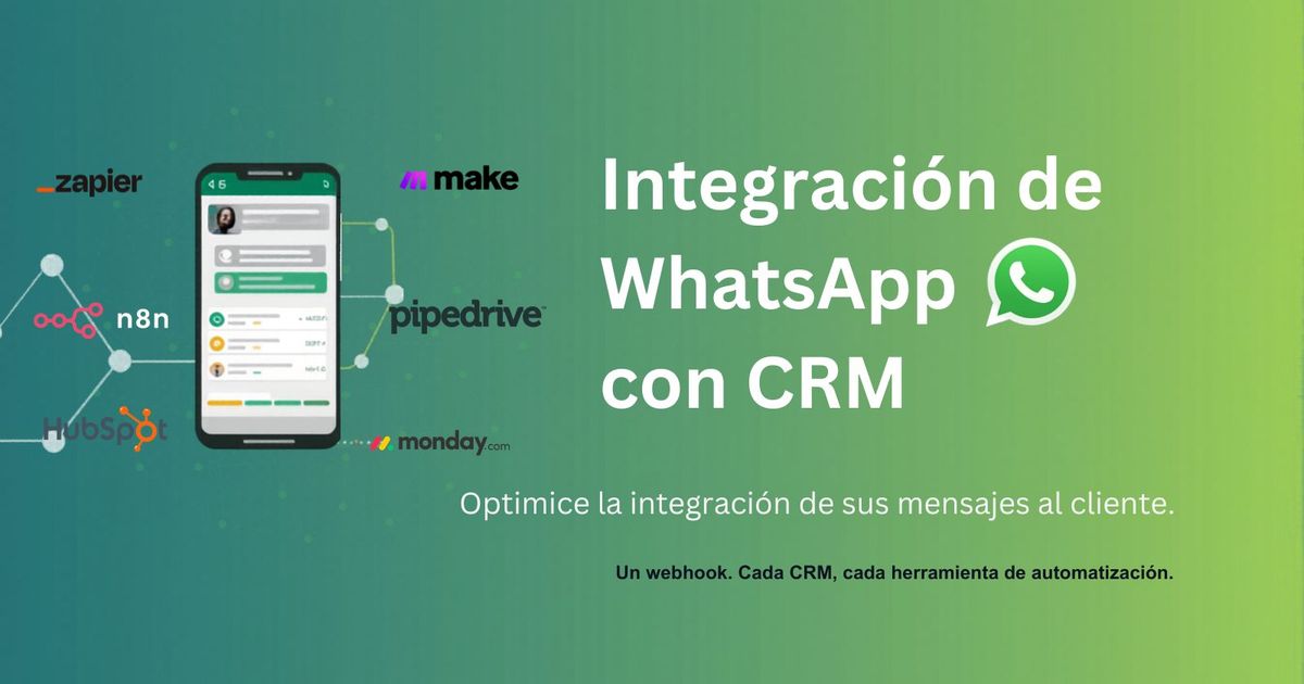 Cómo conectar WhatsApp con tu CRM