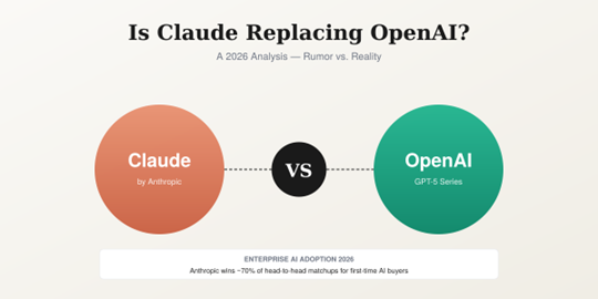 Is Claude Replacing OpenAI? 2026 Analysis | Autolinium