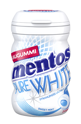 Mentos Kaugummi Pure White Sweet Mint