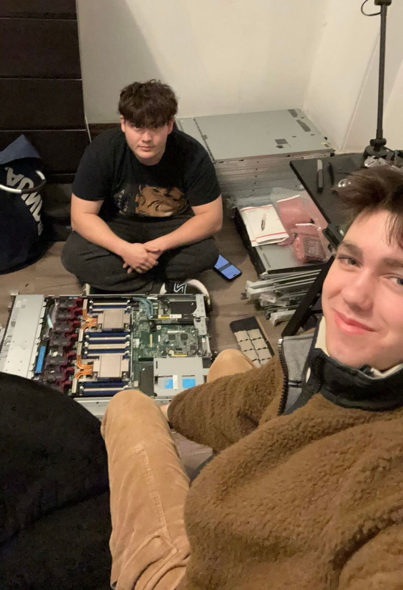 Building servers in my university house