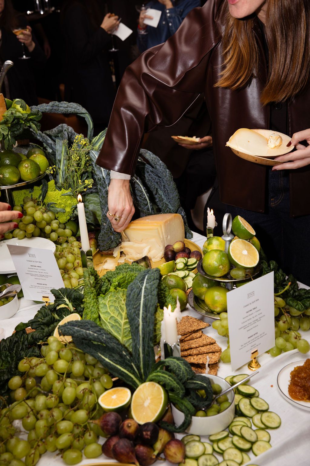 Veggie tablescape